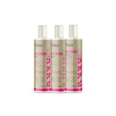 Kit Cachos NOVA FRAGRÂNCIA - Shampoo, Condicionador e Gelatina (3 ITENS)